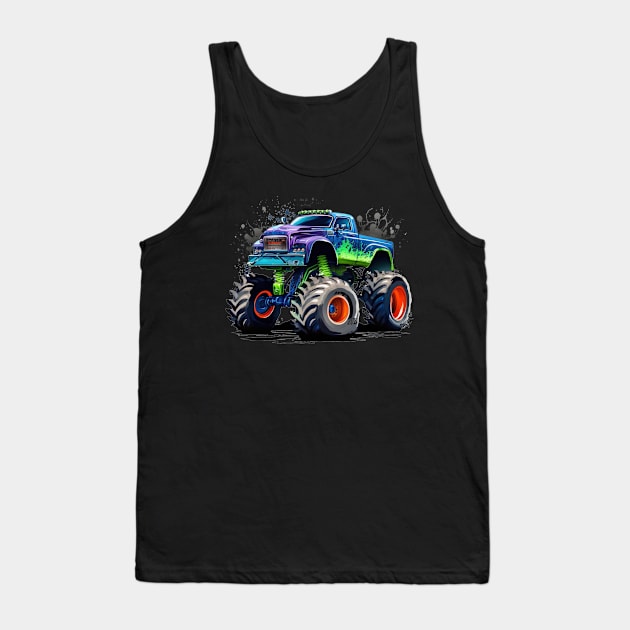 monster cars and tracks lover Tank Top by busines_night